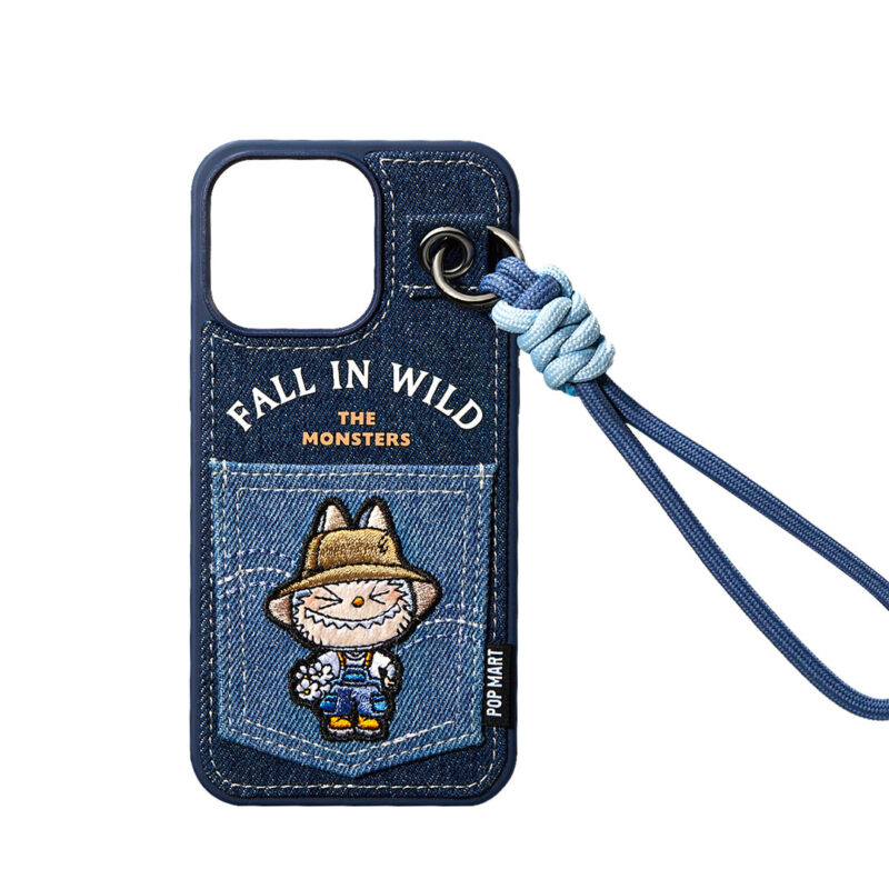 POP MART The Monsters LABUBU Fall in Wild Phone Case for iPhone 14/15 Pro Max
